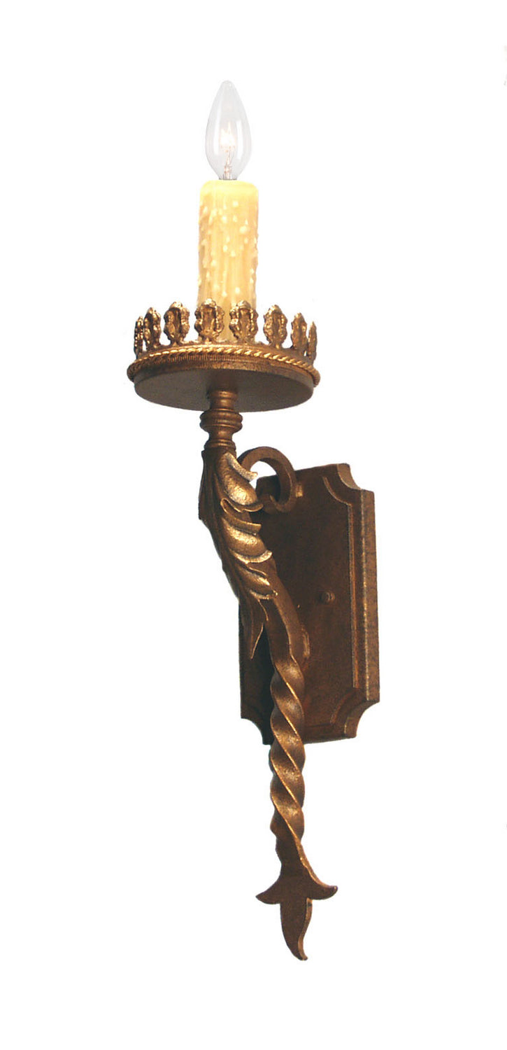 2nd Avenue - 751009.1 - One Light Wall Sconce - Nordic - Cortez Gold