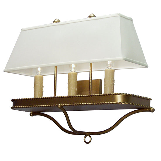 2nd Avenue - 751039.24 - Three Light Wall Sconce - Millicent - Custom Gold