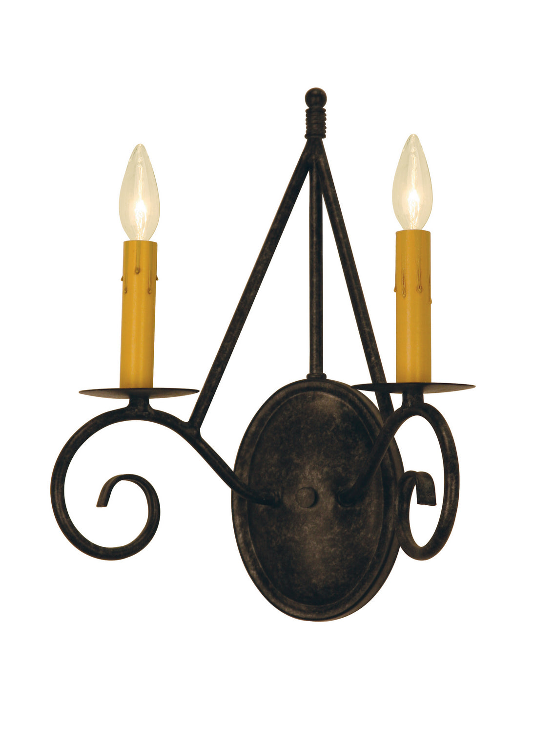 2nd Avenue - 751116.2 - Two Light Wall Sconce - Estrella - Smoke