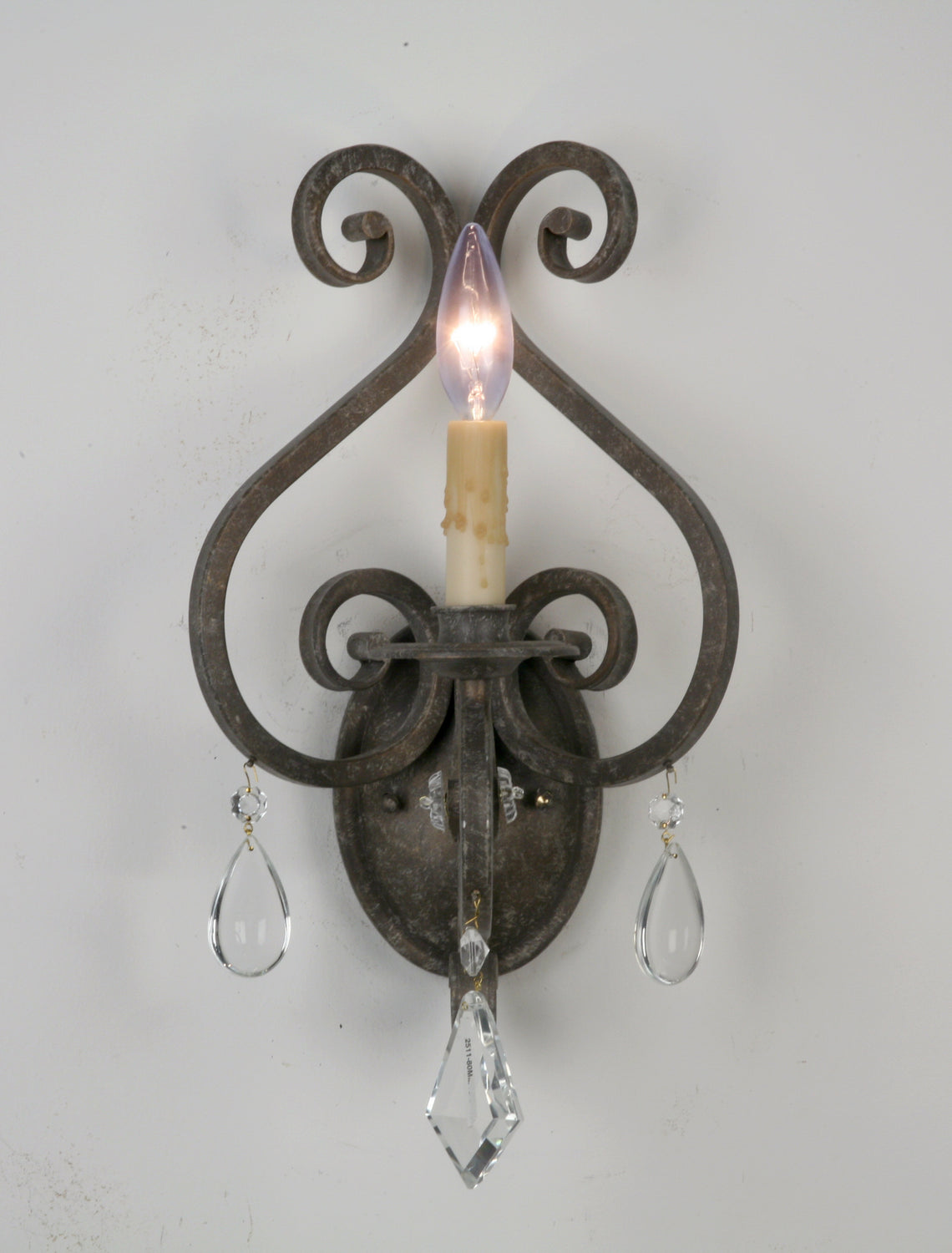 2nd Avenue - 751146.1.X - One Light Wall Sconce - Gia - Smoke