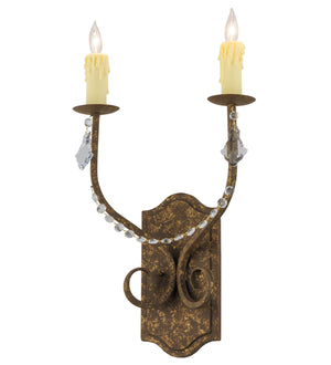 2nd Avenue - 751321.2.X - Two Light Wall Sconce - Samuel - Pompeii Gold