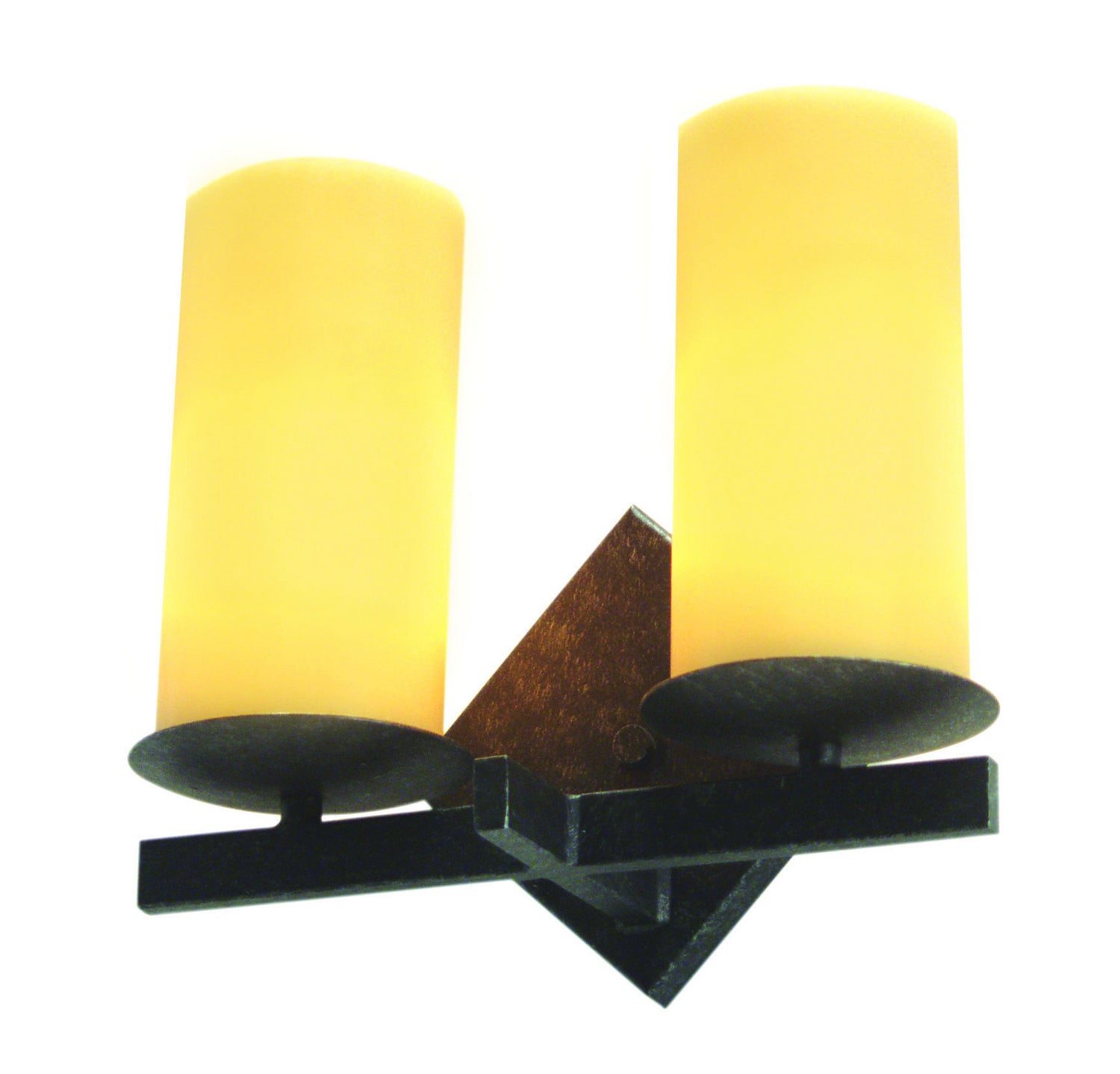 2nd Avenue - 751354.2 - Two Light Wall Sconce - Dante - Rusty Nail