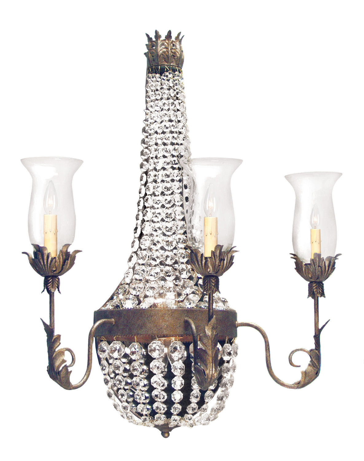 2nd Avenue - 751485.26.X - Five Light Wall Sconce - Crista - Corinth