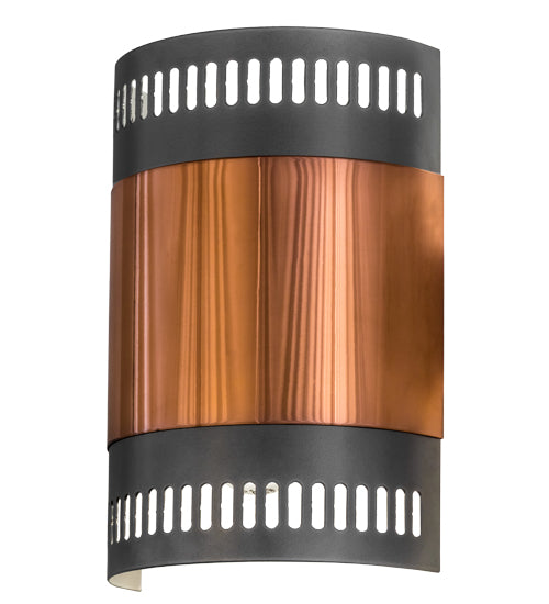 2nd Avenue - 75300.1.COP - One Light Wall Sconce - Elements - Nickel/Polished Copper