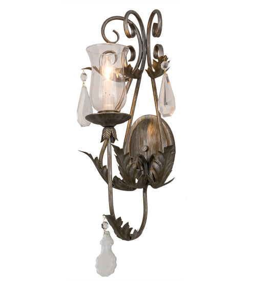 2nd Avenue - 75400.1.X.S - One Light Wall Sconce - French Elegance - Antique Silver