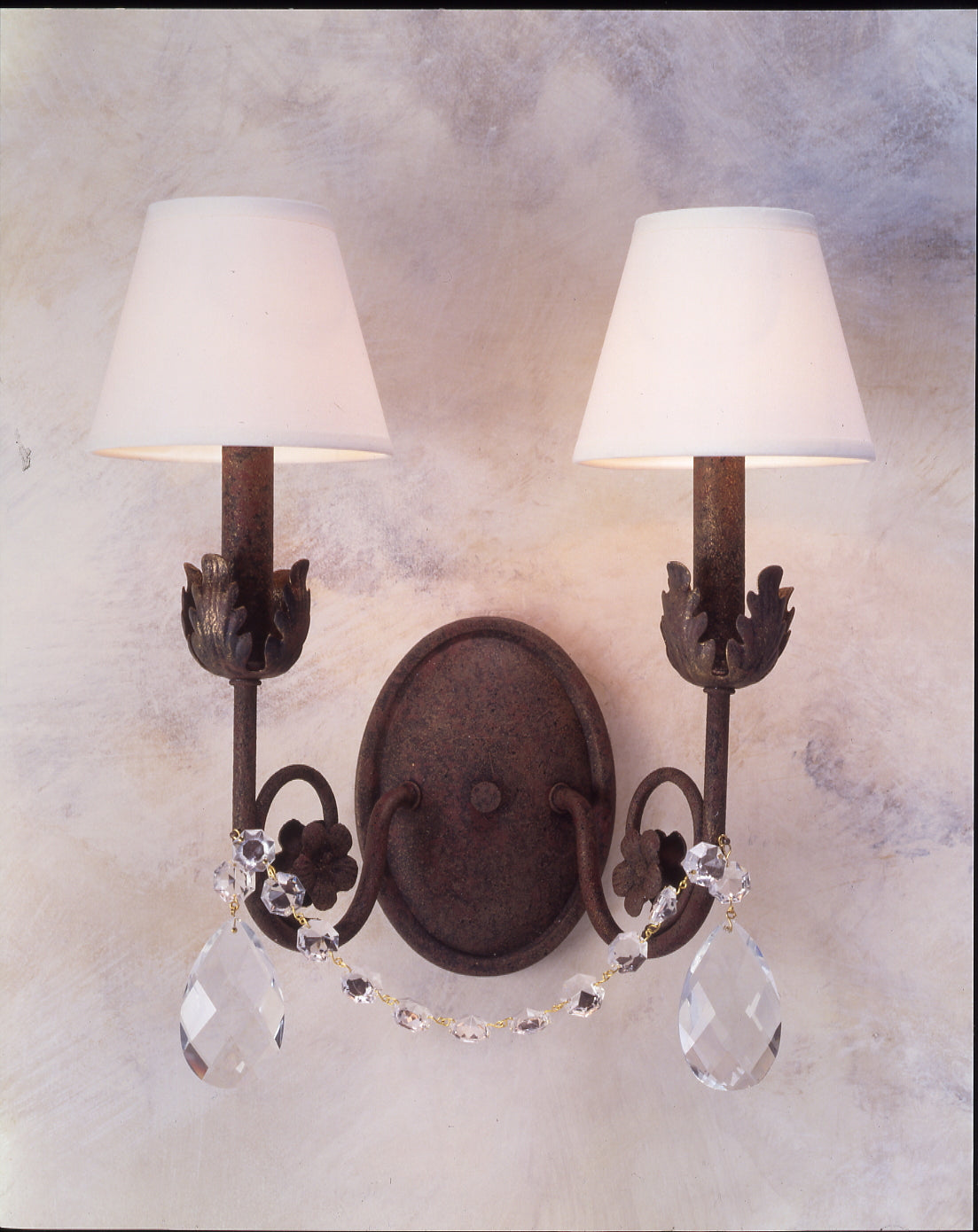 2nd Avenue - 75806.2.X - Two Light Wall Sconce - Antonia - Rusty Nail