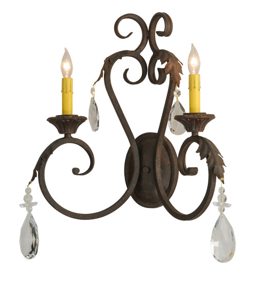 2nd Avenue - 75835.2.CCX - Two Light Wall Sconce - Josephine - Cajun Spice