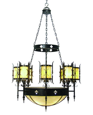 2nd Avenue - 871015.48 - 12 Light Chandelier - Sabrina - Cajun Spice