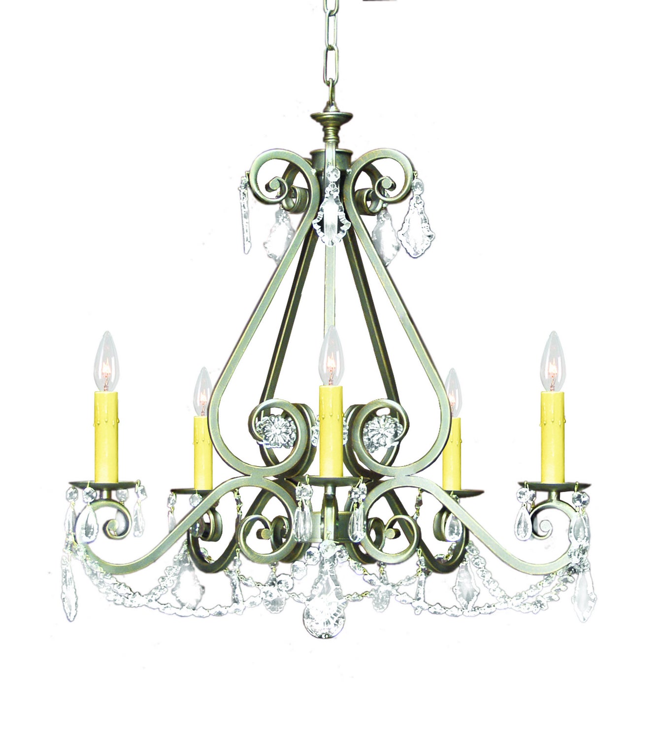 2nd Avenue - 871148.26.X - Five Light Chandelier - Adrianna - French Bronze