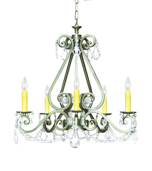 2nd Avenue - 871148.26.X - Five Light Chandelier - Adrianna - French Bronze