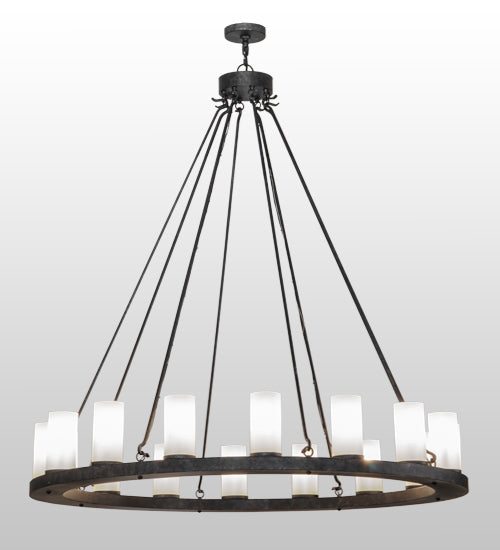 2nd Avenue - 871235.60.CYL - 16 Light Chandelier - Deina - Smoke