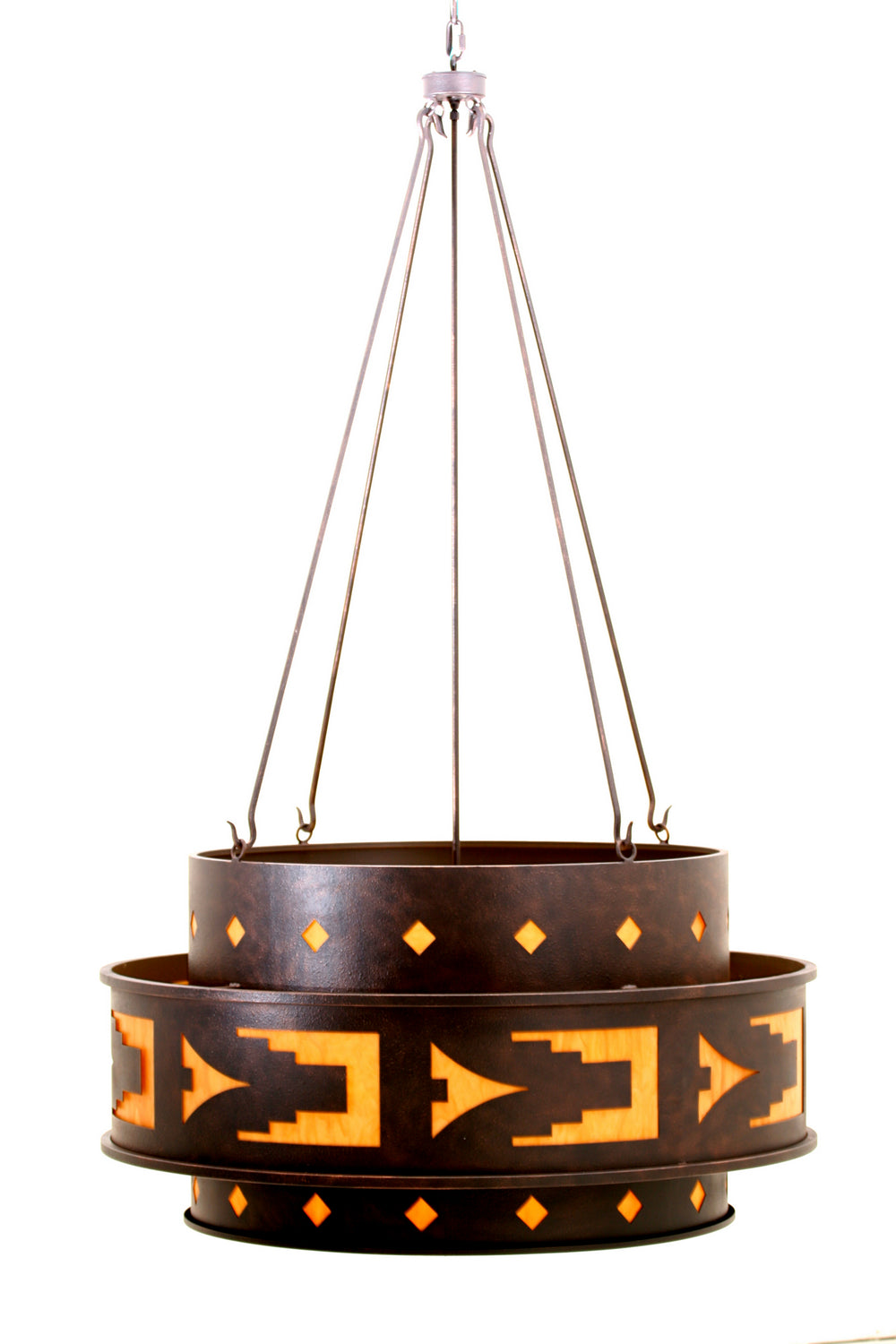 2nd Avenue - 871274.48 - Eight Light Pendant - Sandia - Rusty Nail