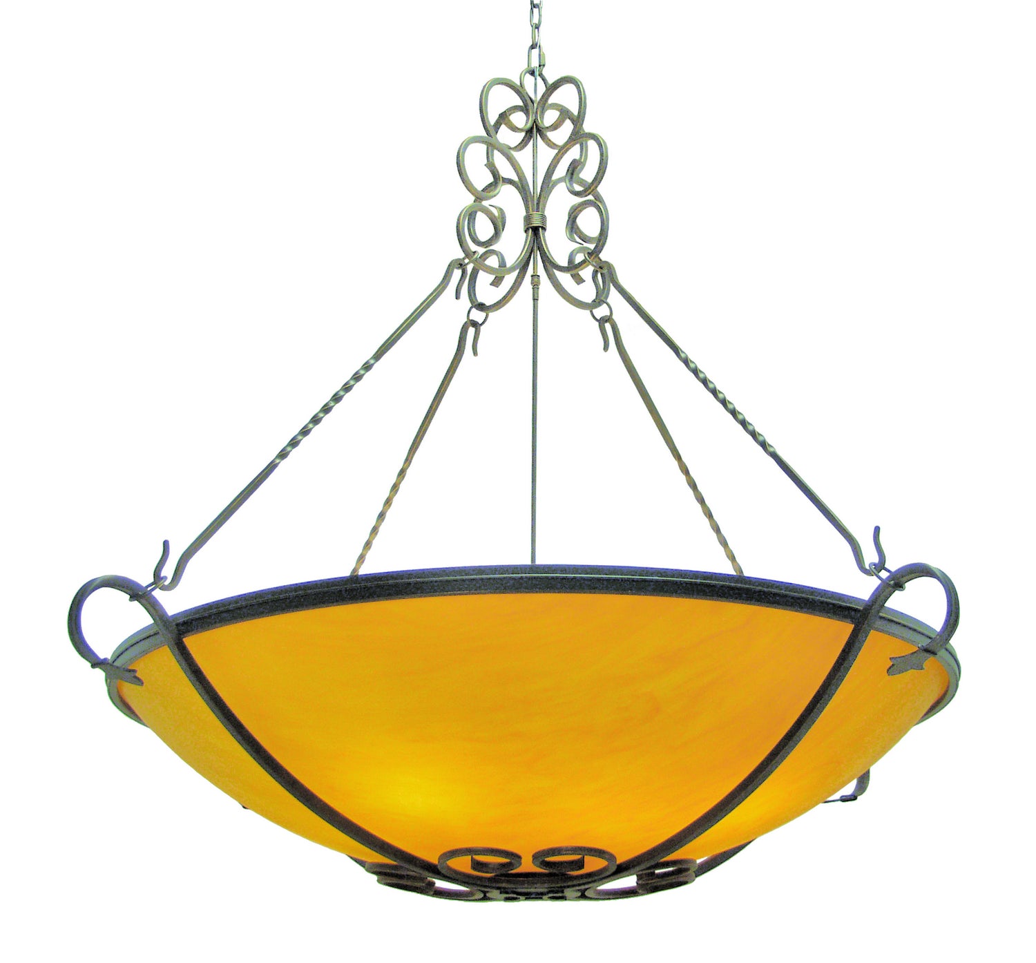 2nd Avenue - 871297.66 - Eight Light Pendant - Alaine - Gilded Tobacco