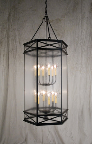 2nd Avenue - 871300.27 - 12 Light Pendant - Gina - Blackwash