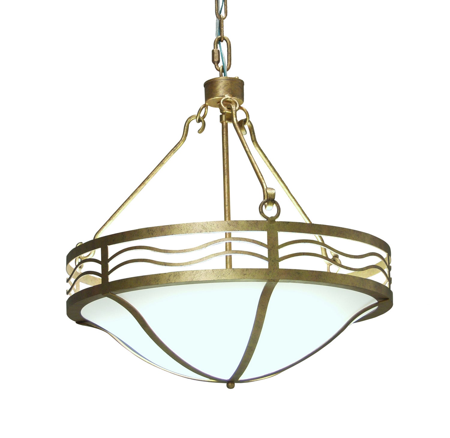 2nd Avenue - 871309.24 - Three Light Pendant - Marceline - Autumn Leaf