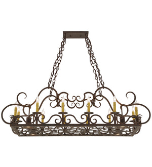 2nd Avenue - 871382.48.DL - 16 Light Pendant - Carlotta - Gilded Tobacco