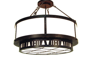 2nd Avenue - 871445.36 - Six Light Pendant - Loma - Gilded Tobacco