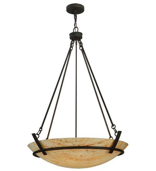 2nd Avenue - 871474.36.48H - Six Light Pendant - Covina - Gilded Tobacco