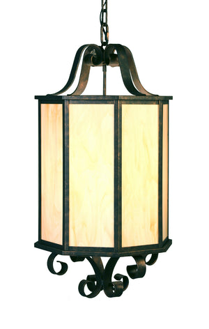 2nd Avenue - 871478.18 - Four Light Foyer Lantern - Musetta - French Bronze