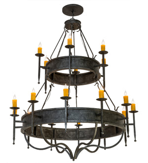 2nd Avenue - 871483.60.SOLID - 18 Light Chandelier - Marta - Smoke