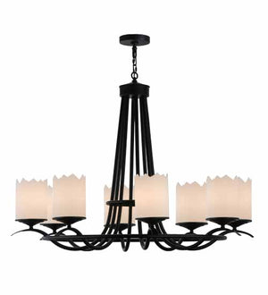 2nd Avenue - 871488.48 - Eight Light Chandelier - Octavia - Blackwash