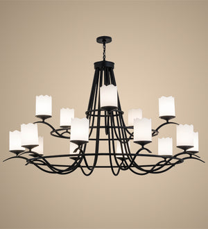 2nd Avenue - 871488.78.2TR - 15 Light Chandelier - Octavia - Blackwash