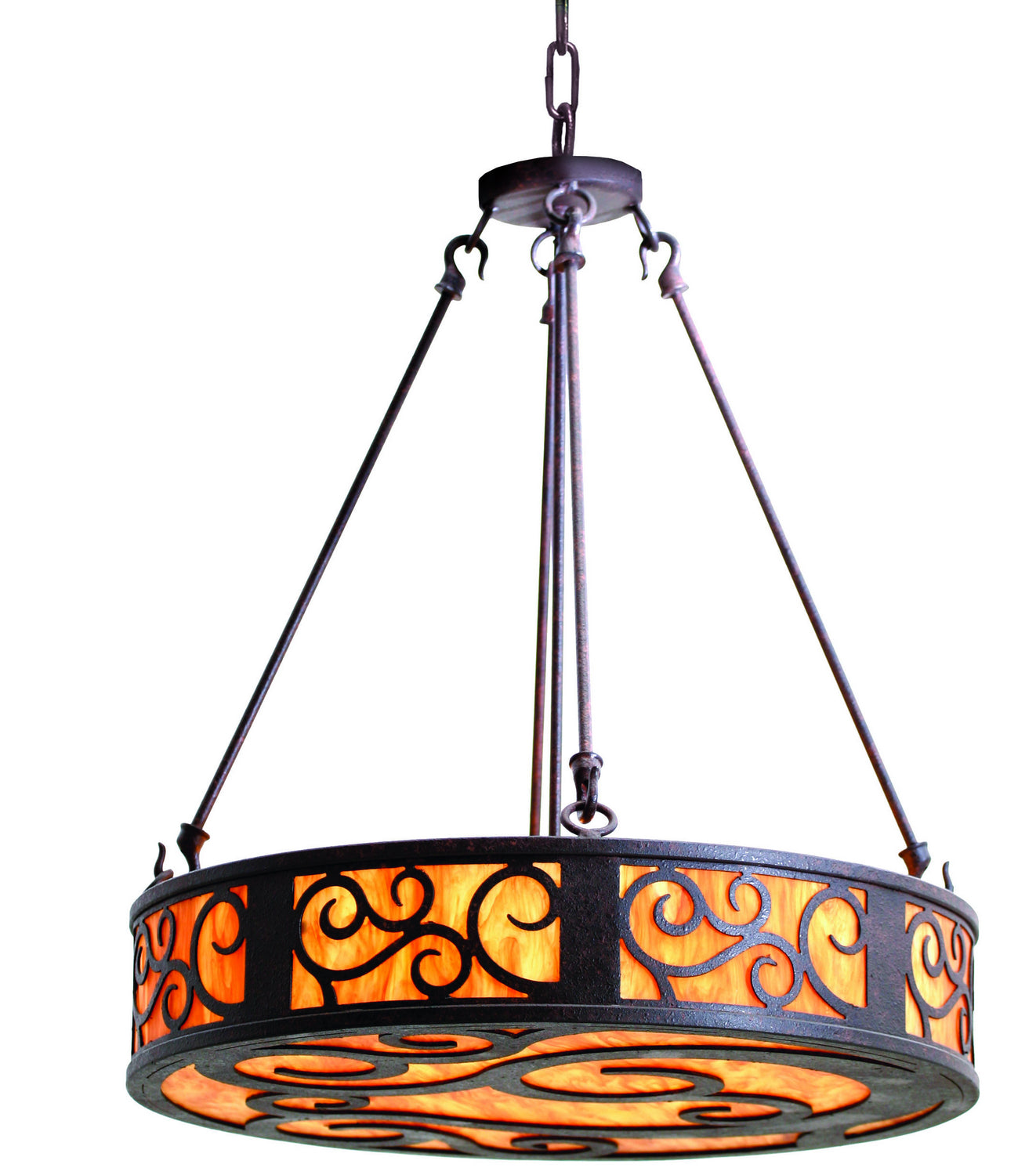 2nd Avenue - 871493.24 - Three Light Pendant - Dean - Cajun Spice