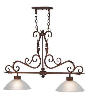 2nd Avenue - 871499.40.2LT - Two Light Pendant - Zamora - Rusty Nail