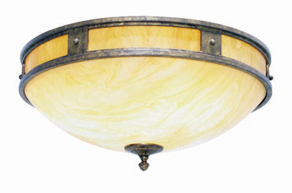 2nd Avenue - 871503.24.CM - Two Light Flushmount - Capella - French Bronze