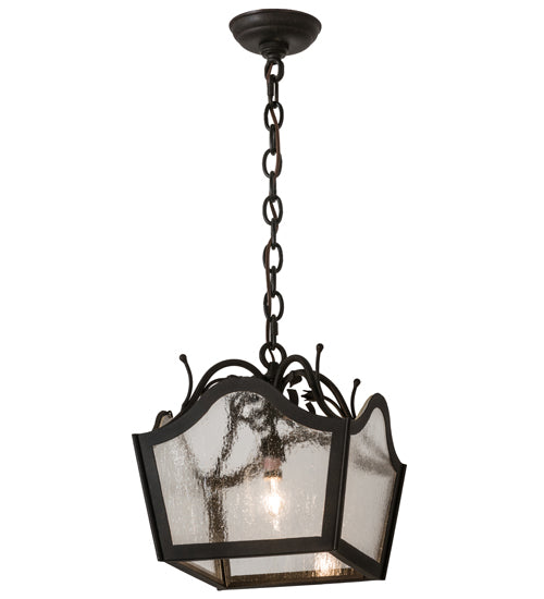 2nd Avenue - 87402.12 - One Light Entry Foyer Pendant - Terena - Chestnut