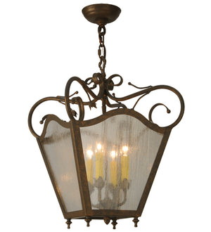 2nd Avenue - 87415.16 - Four Light Pendant - Terena - Gilded Tobacco