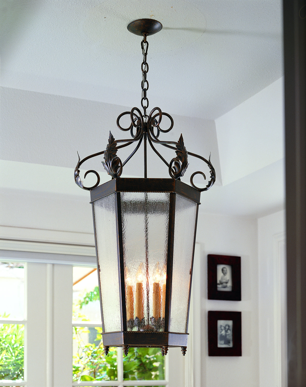 2nd Avenue - 87507.16 - Six Light Foyer Lantern - Regency - French Bronze