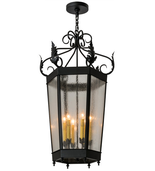 2nd Avenue - 87507.16.072U - Six Light Pendant - Regency - Blackwash