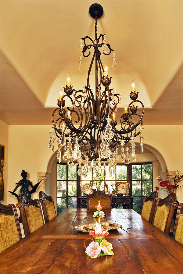 2nd Avenue - 87531.54.X - Ten Light Chandelier - Felicia - Gilded Tobacco