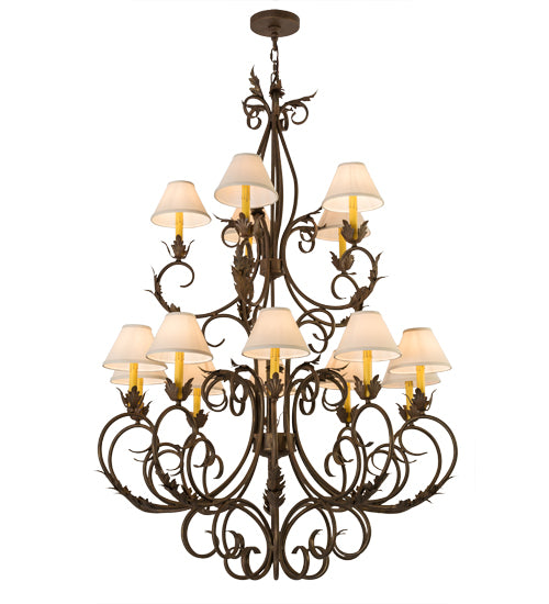 2nd Avenue - 87532.46.MOD - 15 Light Chandelier - Alexandria - Cortez Gold