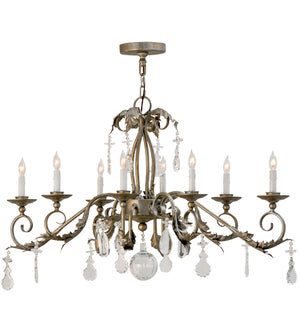 2nd Avenue - 87636.42.X.1TR - Eight Light Chandelier - Windsor - Antique Silver