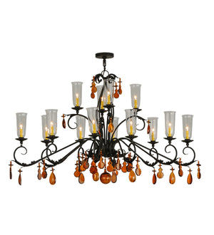 2nd Avenue - 87636.60.AMX - 14 Light Chandelier - Windsor - Chestnut