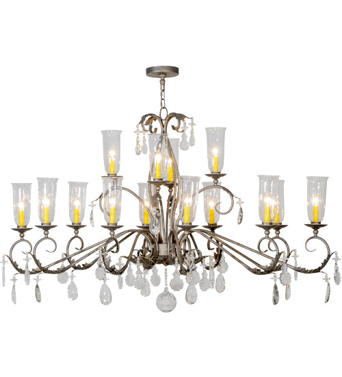 2nd Avenue - 87636.60.X.FB - 14 Light Chandelier - Windsor - French Bronze