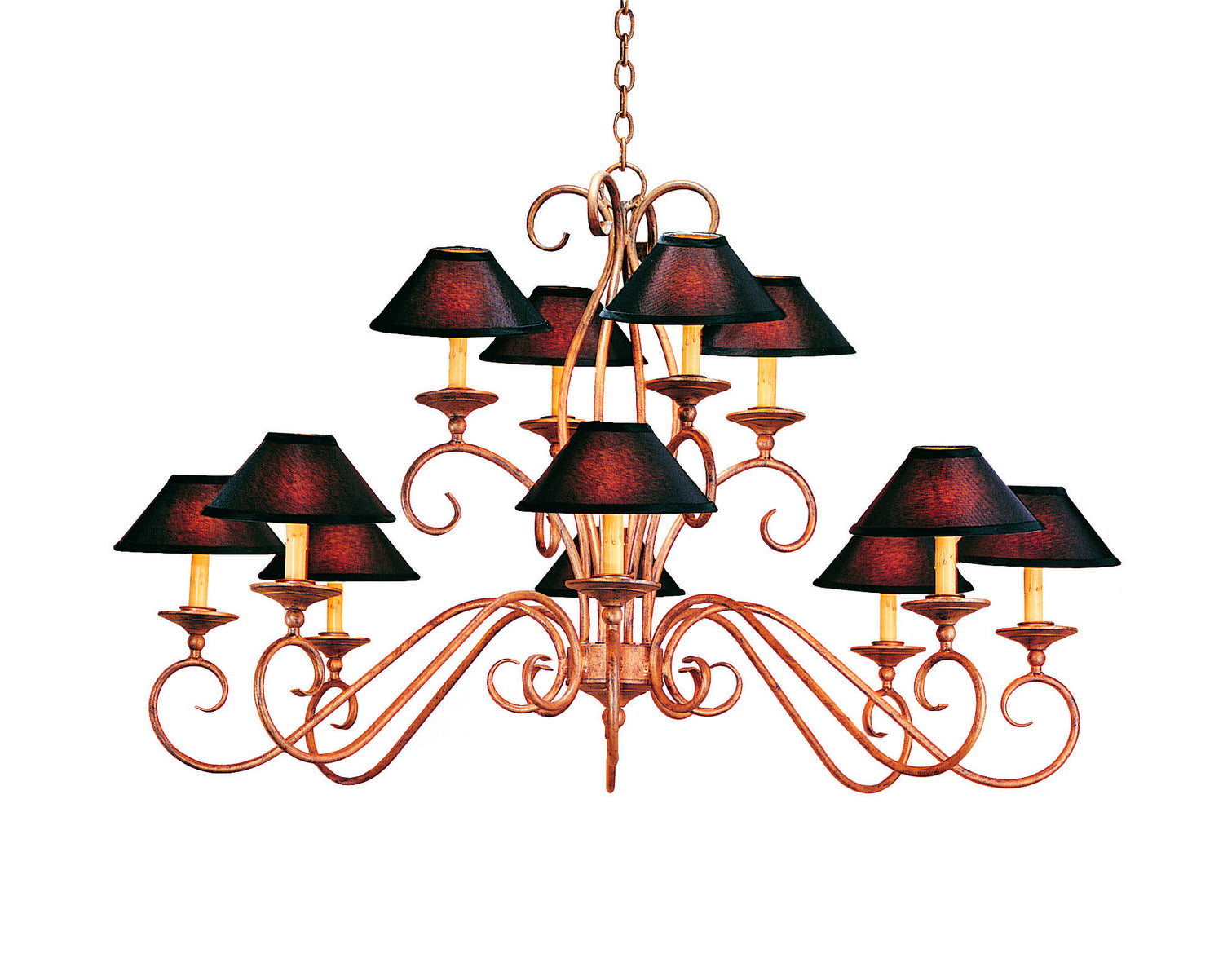 2nd Avenue - 87638.48 - 12 Light Chandelier - Quinton - Cortez Gold