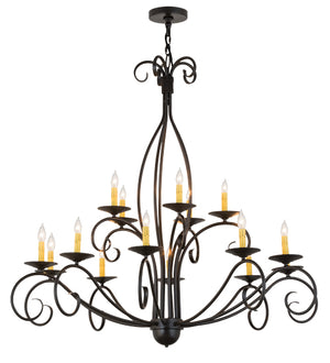 2nd Avenue - 87698.48.2TR.3TB - 15 Light Chandelier - Sienna - Timeless Bronze