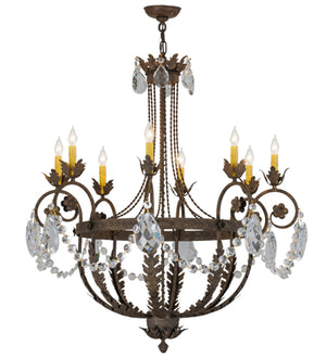 2nd Avenue - 87806.36.X.073T - Eight Light Chandelier - Antonia - Antiquity