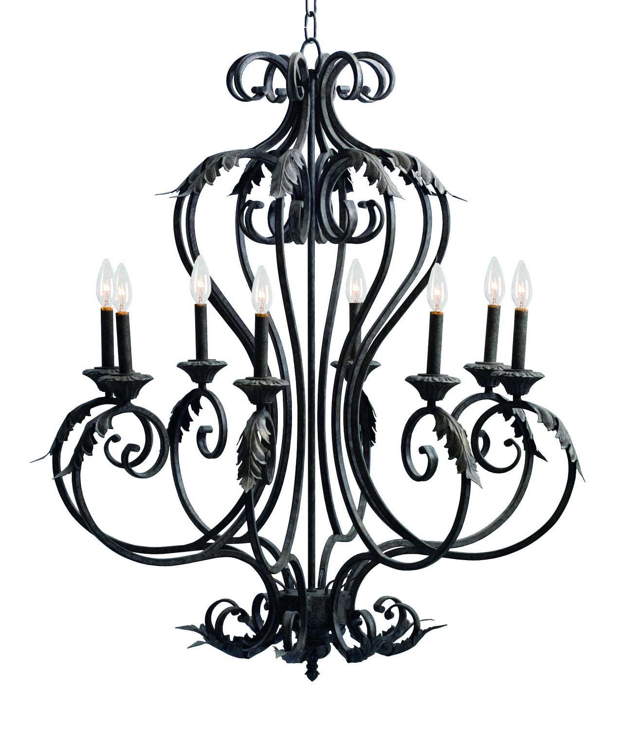 2nd Avenue - 87835.36 - Eight Light Chandelier - Josephine - Oil Rubbed Bronze