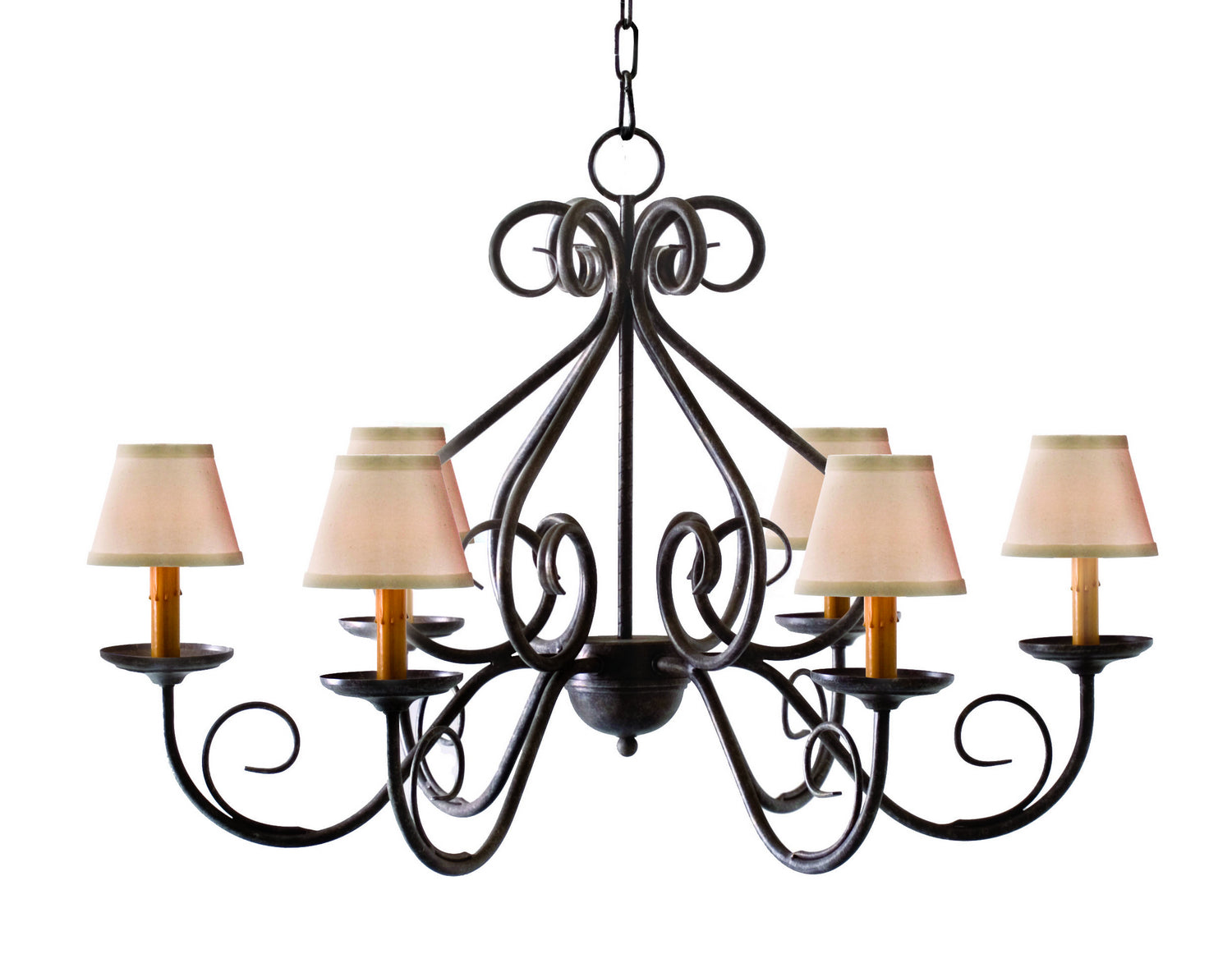 2nd Avenue - 87948.36 - Six Light Chandelier - Jenna - Antique Iron Gate