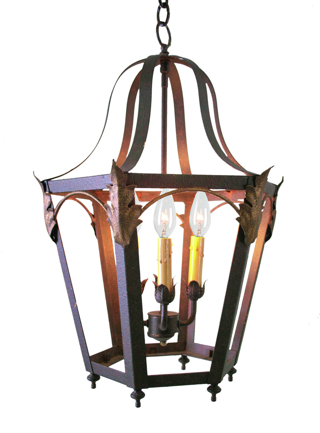 2nd Avenue - 87951.16 - Four Light Foyer Lantern - Acacia - Rusty Nail