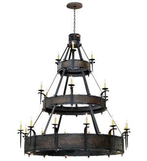 2nd Avenue - S18611-10 - 37 Light Chandelier - Costello - Costello Black