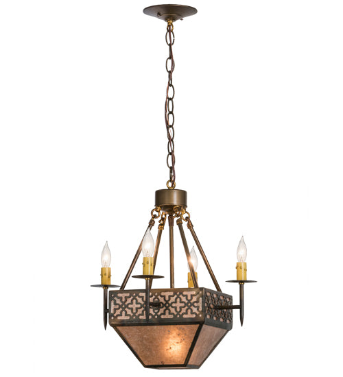 2nd Avenue - S18611-21 - Five Light Pendant - Gironde - Light Burnished Antique Copper