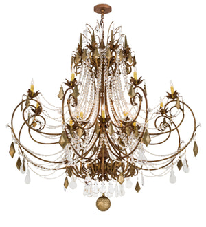 2nd Avenue - 87618.60.48H.X - 16 Light Chandelier - Minuet - Autumn Leaf