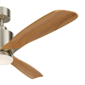 Kichler - 300027BSS - 52"Ceiling Fan - Ridley II - Brushed Stainless Steel