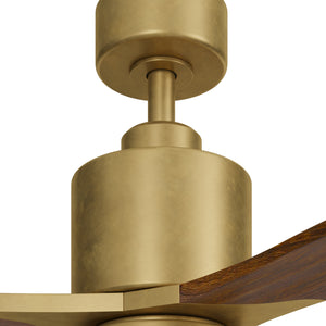 Kichler - 300027NBR - 52"Ceiling Fan - Ridley II - Natural Brass