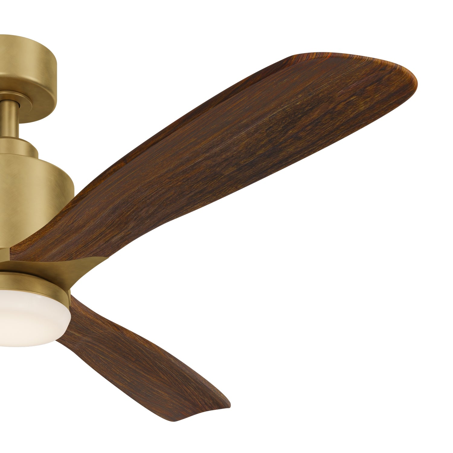Kichler - 300027NBR - 52"Ceiling Fan - Ridley II - Natural Brass